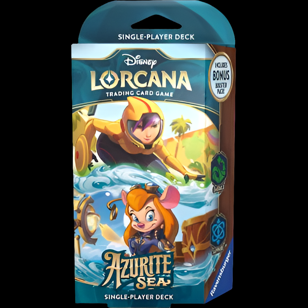 Lorcana - Azurite Sea - Starter Deck Emerald-Sapphire - English Edition