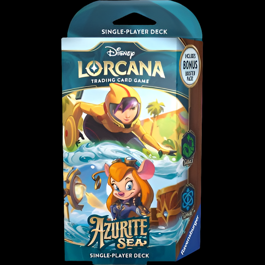 Lorcana - Azurite Sea - Starter Deck Emerald-Sapphire - English Edition