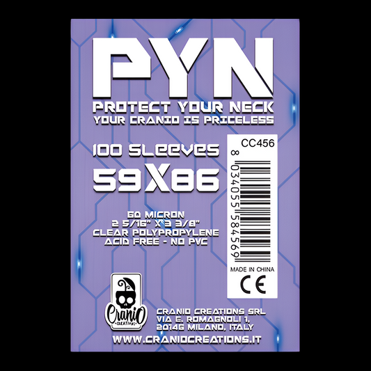 100 Sleeves PYN 59x86 "YU-GI-OH"