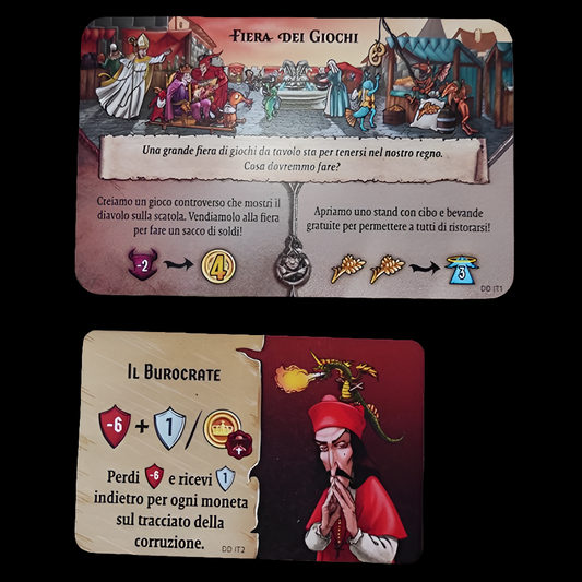 Deal with the Devil - Set 2 Carte Promo - Versione Italiana