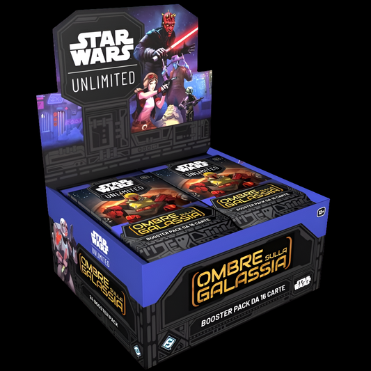 Star Wars Unlimited - Ombre sulla Galassia - Box da 24 Booster Pack - Versione Italiana