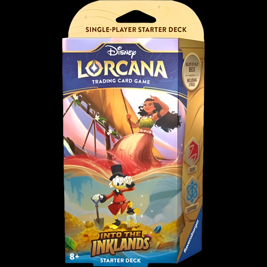 Lorcana - Into the Inklands - Ruby/Sapphire Starter Deck - English Edition