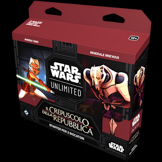 Star Wars Unlimited - Crepuscolo della Repubblica - Starter Set per 2 giocatori - Versione Italiana