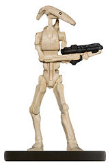 STAR WARS MINIATURES - The Clone Wars 21 - Battle Droid - Common