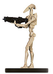 STAR WARS MINIATURES - The Clone Wars 22 - Battle Droid - Common