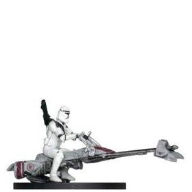 STAR WARS MINIATURES - Clone Wars Battles Scenario Pack 01 - Clone Trooper on Speeder - Unique