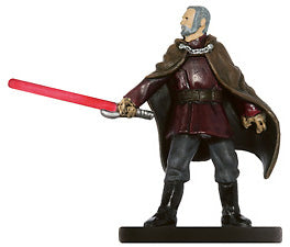 STAR WARS MINIATURES - The Clone Wars Starter Set 04- Count Dooku of Serenno - Unique