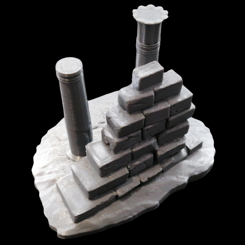Egyptian Ruins [Set04] - 3D PRINTED