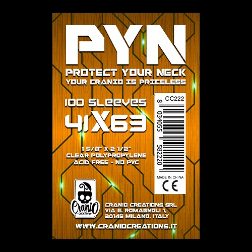 100 Sleeves PYN 41x63 "MINI USA"