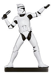 STAR WARS MINIATURES - The Clone Wars 11 - Elite Clone Trooper Grenadier - Common