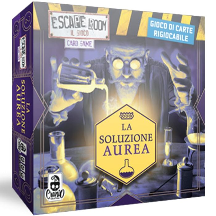 Escape Room Card Game - La Soluzione Aurea - Versione Italiana