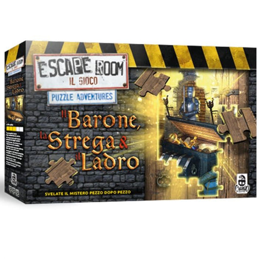 Escape Room - Puzzle Adventures - Il Barone, la Strega e il Ladro - Versione Italiana
