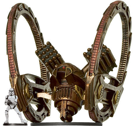 STAR WARS MINIATURES - Clone Wars Battles Scenario Pack 07- Hailfire Droid  - Unique