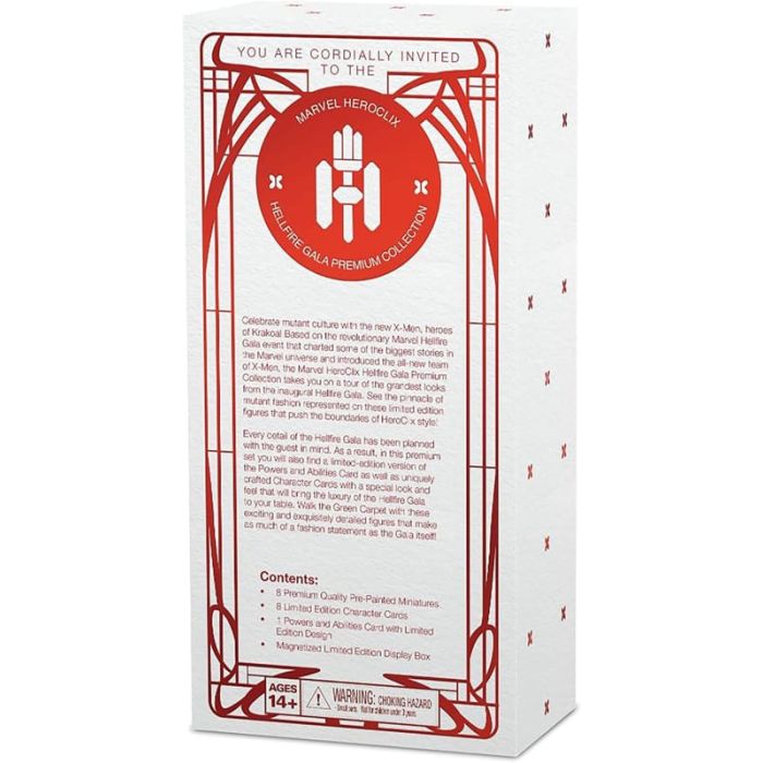 HEROCLIX - Marvel HeroClix Premium Collection - X-Men Hellfire Gala