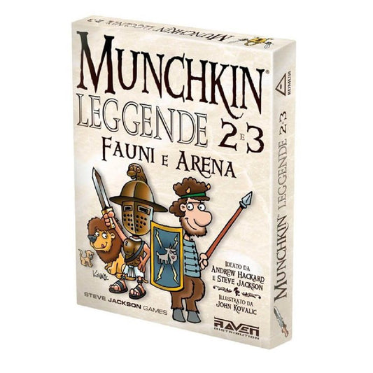 Munchkin - Leggende - 2 e 3 Fauni e Arena - Versione Italiana