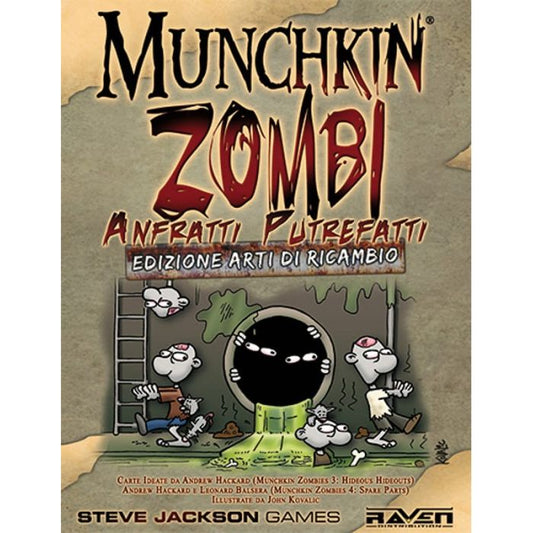 Munchkin - Zombi - Anfratti Putrefatti - Edizione Arti di Ricambio - Versione Italiana