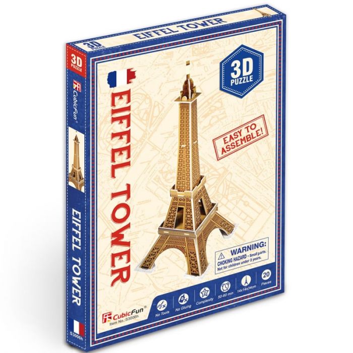 Puzzle 3D - Monuments - Eiffel Tower