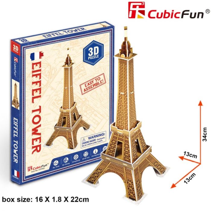 Puzzle 3D - Monuments - Eiffel Tower