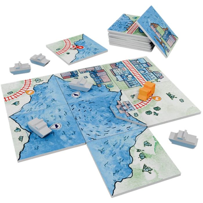 Railroad Tiles - Lakes Expansion - Versione inglese/Italiana