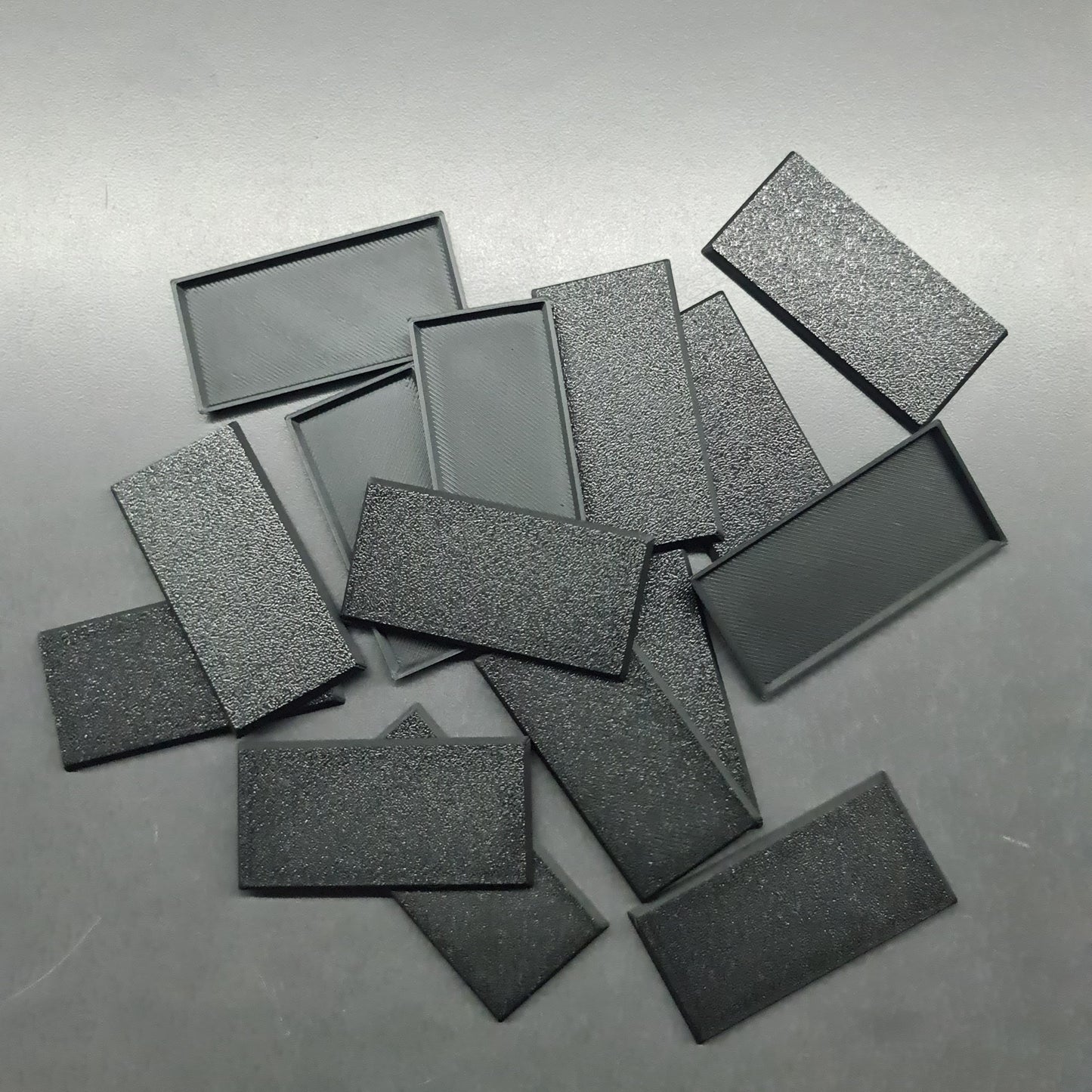 3D Printed - 15x Rectangular bases 30x60mm with space for 2mm thick magnets