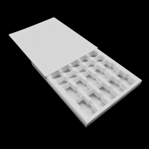 Counter Box MEDIUM TYPE A - 25 Cells for Counter Size 1.2cm (1/2") + 10 Cells for Counter size 1.2x2.4cm (1/2"x1")