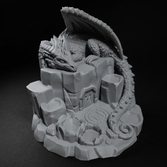 3D Printed Dice Keeper - Dragon's Lair