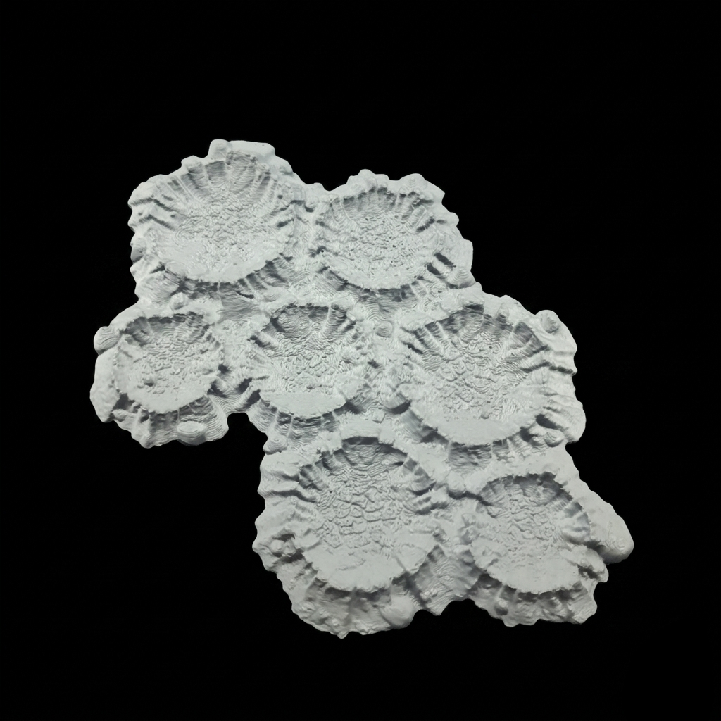 Blast Craters - 7 Pieces - 3D PRINTED - Scale 28-32mm