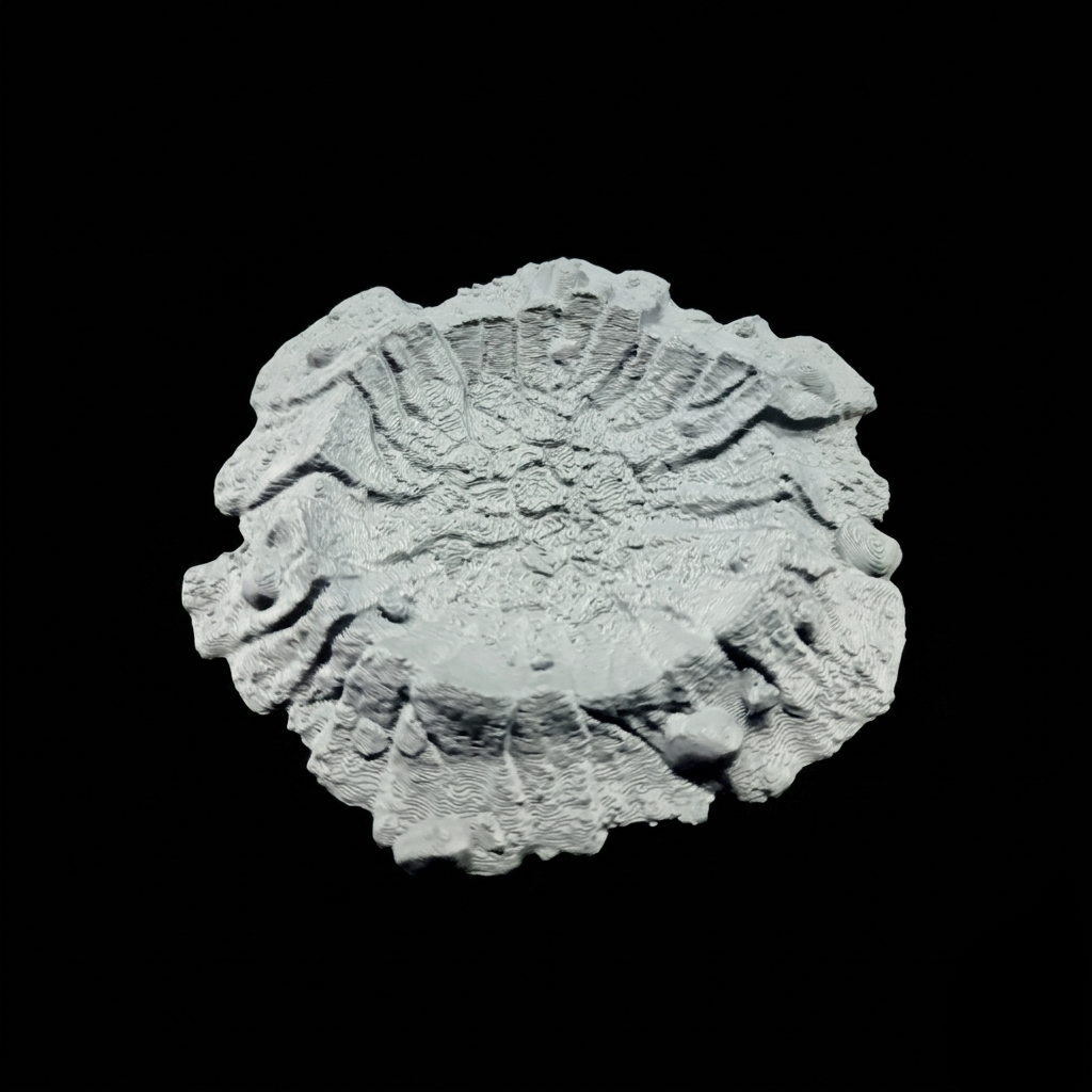 Blast Craters - 7 Pieces - 3D PRINTED - Scale 28-32mm