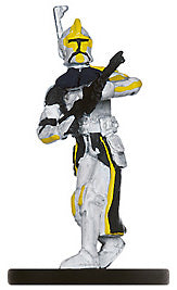 STAR WARS MINIATURES - The Clone Wars 18 - Star Corps Trooper - Uncommon