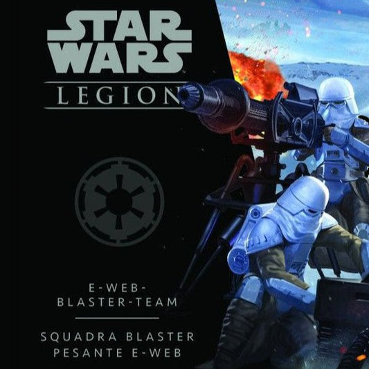 Star Wars Legion - Squadra Blaster Pesante E-Web - Versione Italiana/Tedesca