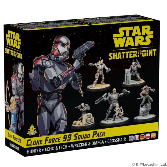 Star Wars Shatterpoint - Clone Force 99 - Squad Pack