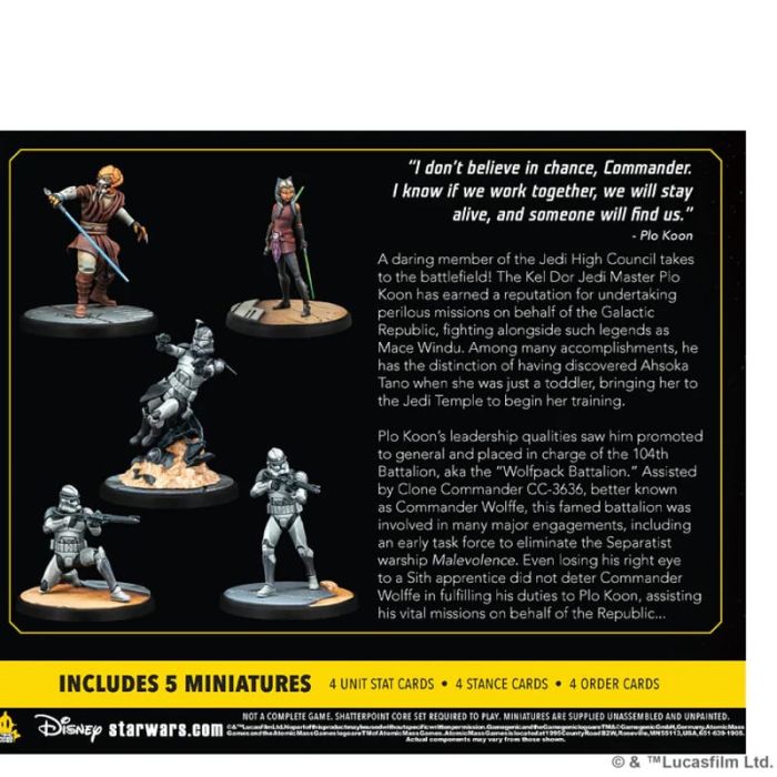 Star Wars Shatterpoint - Lead by Example - Squad Pack