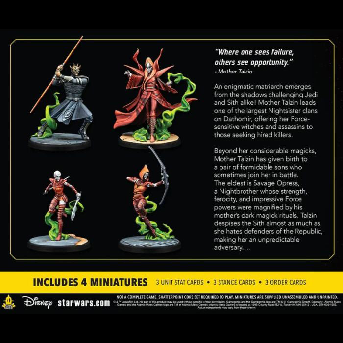 Star Wars - Shatterpoint - Witches of Dathomir - Squad Pack