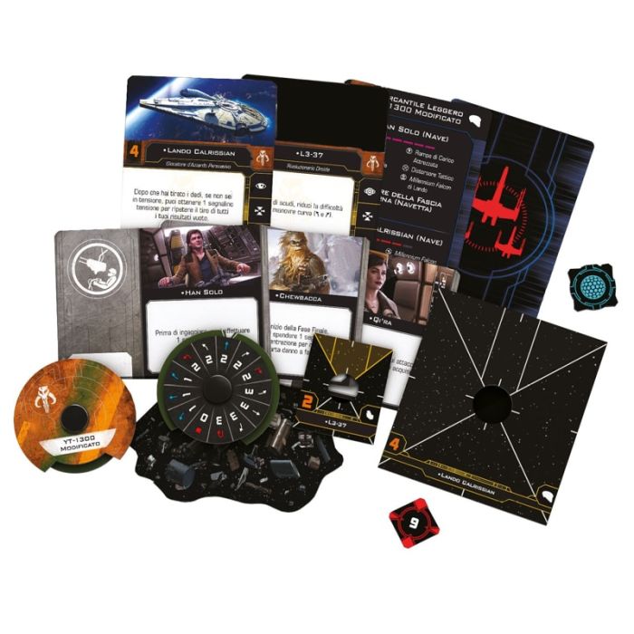 Star Wars X-Wing 2E - Millennium Falcon di Lando - Versione Italiana